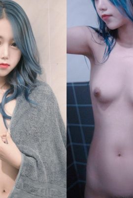 매력적인 여동생은 화장실에서 젖은 유혹을 정말 잘합니다! 정욕 가득, 하얗고 부드러운 몸매, 한눈에 보이는 (38P)