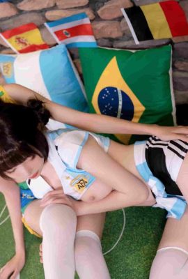폭발적인 소녀 Nya Xiaoji x Kuriko 카논 – Football Baby (84P)