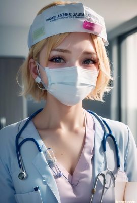 AI 생성 이미지 섹시한 아름다운 의사