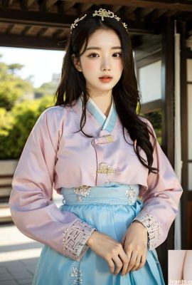 AI 생성 ~ xRica-Women in Hanbok, Korean