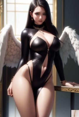 (AI 아름다움) 무수정 – 천사