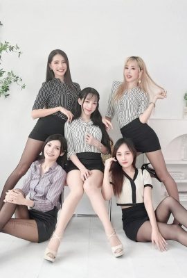 (온라인 모음) 미각 대만 소녀 8 명 파티 및 편집 (2 부) (86P