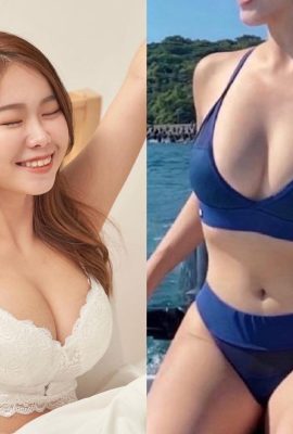 치어리더 미녀가 비키니를 입고 신부의 '악의 관점'을 굽는다(11P)