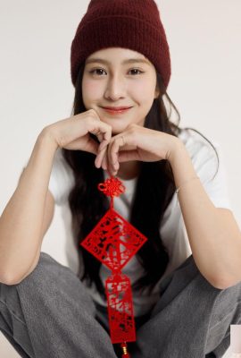 변덕스러운 소녀 “Chen Jingxuan”은 너무 달콤해서 사람들이 내려 놓을 수없는 시그니처 미소를 가지고 있습니다 (10P)
