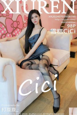 XiuRen) 2024.07.03 Vol.8795 아이스크림 CiCi 풀버전 포토 (98P)