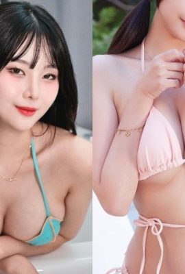 섹시한 검은 고양이 소녀 유나가 남성잡지 표지모델 콘테스트에 과감하게 등장! (11P)