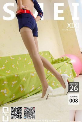 (SMEI Xiumei) NO.008 XIXI 파쇄 돼지 하이힐과 미각 (27P)