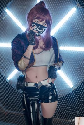 (세인트 포토라이프) Yuna 유나's cos vol.04 – KDA Akali & Nier Automata 2B (64P)