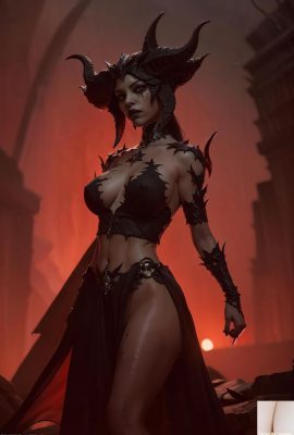 * Patreon* (Al Painting Studio) Diablo Lilith