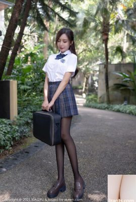 여신 왕 Xinyao의 달콤한 호흡 귀여운 소녀 유니폼 (81p)