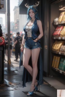 (Al Genated) Perfect World Dragon Girl 2