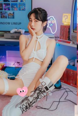 공정하고 아름다운 피부는 너무 아름다워서 “Weng Juan”자연스러운 귀여운 얼굴 (23p)