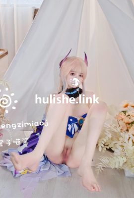 (복지 소녀) 초기 Chengzi Meow Cover Cover Face 그림 No.027 심장 바다 (8p)