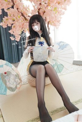 (복지 소녀) 초기 Chengzi Meow Cover Cover Face 사진 No.023 Walnut (13p)
