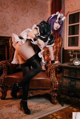 (인터넷 컬렉션) 복지 소녀 Hualing “Shutton Maid”VIP 독점 (75p)