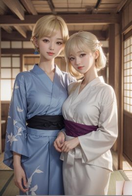 상스 후 기모노