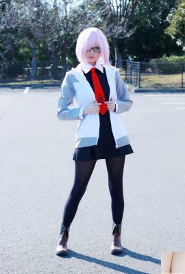 Hidori Rose의 Mashu Kyrielight Cosplay (검은 색) (58p)