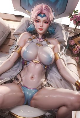 별이 빛나는 하늘 ai 첸 고기를 삼키십시오