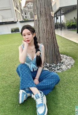 “Miki_miki”(21p)를 가진 최고 인물을 가진 아름다운 소녀