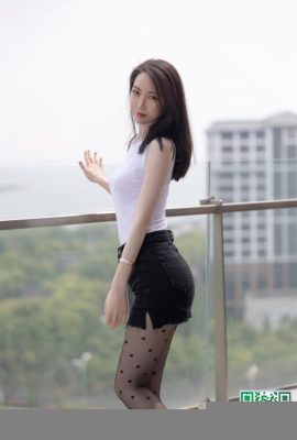 기질 여신 Meng Xinyue 육체의 속옷 우아하고 매력적 (86p)