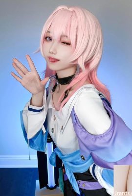 코저의 슈퍼 인기있는 작품 “Aya”Walking (10p)