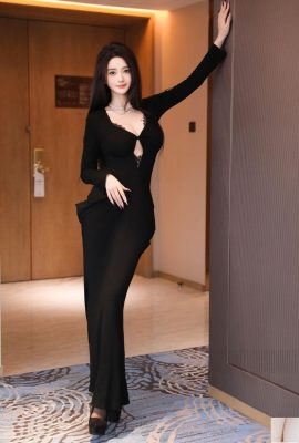 Candy Tangtang- 검은 실크 표범 프린트 (Dew Point In -Purchase 버전) (81p)