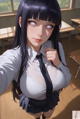 나루토 – 히나타 (AI 생성)