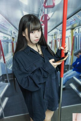 (온라인 컬렉션) Littlesshine Qing’er-순수하고 아름다운 젊은 모델은 Tram-1 내부의 음모를 해석합니다.
