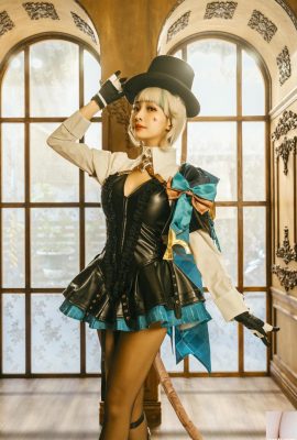 (인터넷 컬렉션) Momo -Genshin Genshin Lynette의 포르노 마술실 (56p)