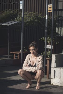 badbro_exhibitionism 버스 정류장