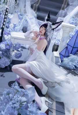 (인터넷 컬렉션) 복지 소녀 Yuno Shimizu “Musashi Wisteria Flower”독점 VIP (53p)