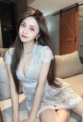 달콤하고 예쁜 소녀 “jia jia’er”는 그녀의 몸과 마음을 위로하기 위해 너무 뜨겁고 아름다운 사진처럼 보입니다 (10p)
