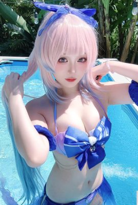 기질과 섹시한 “yuki_ting”은 너무 심각하고 치열 해 보이며 그림은 완전히 막을 수 없습니다 (10p)
