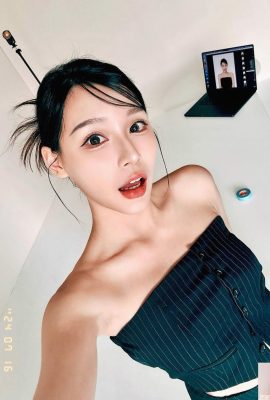 귀엽고 예쁜 소녀 “Chin Qin Rouru”는 깊은 경력과 차단할 수없는 흰색과 부드러운 가슴이 있습니다 (10p)