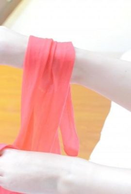 (LEGKU PHOTE) No.014 Red Stockings와 긴 다리가있는 소녀의 문제