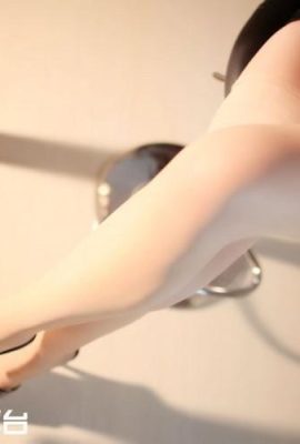 (Ru1mm) No.093 섹시한 파쇄 다리를 가진 긴 다리가있는 소녀 (22p)