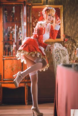 (인터넷 컬렉션) 복지 소녀 Chianda Kako “Nero Maid”VIP 독점 (37p)