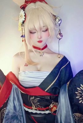 (인터넷 컬렉션) Yamisung Cosplay Yoimiya – Genshin Impact (51p)