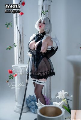 (온라인 컬렉션) 타이니 아사 아사(tiny.asababy) 코스프레 2B – NierAutomata (85P)