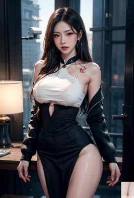 차이니즈 튜닉 슈트